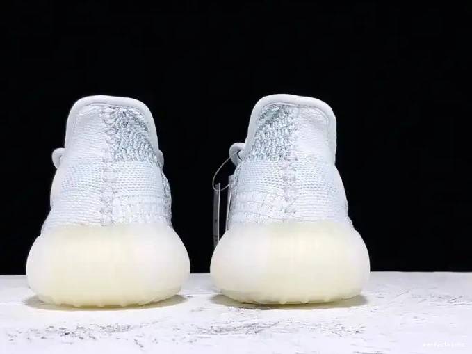 Cloud Yeezy Boost Reflective Adidas White 350 V2 FW5317 0701